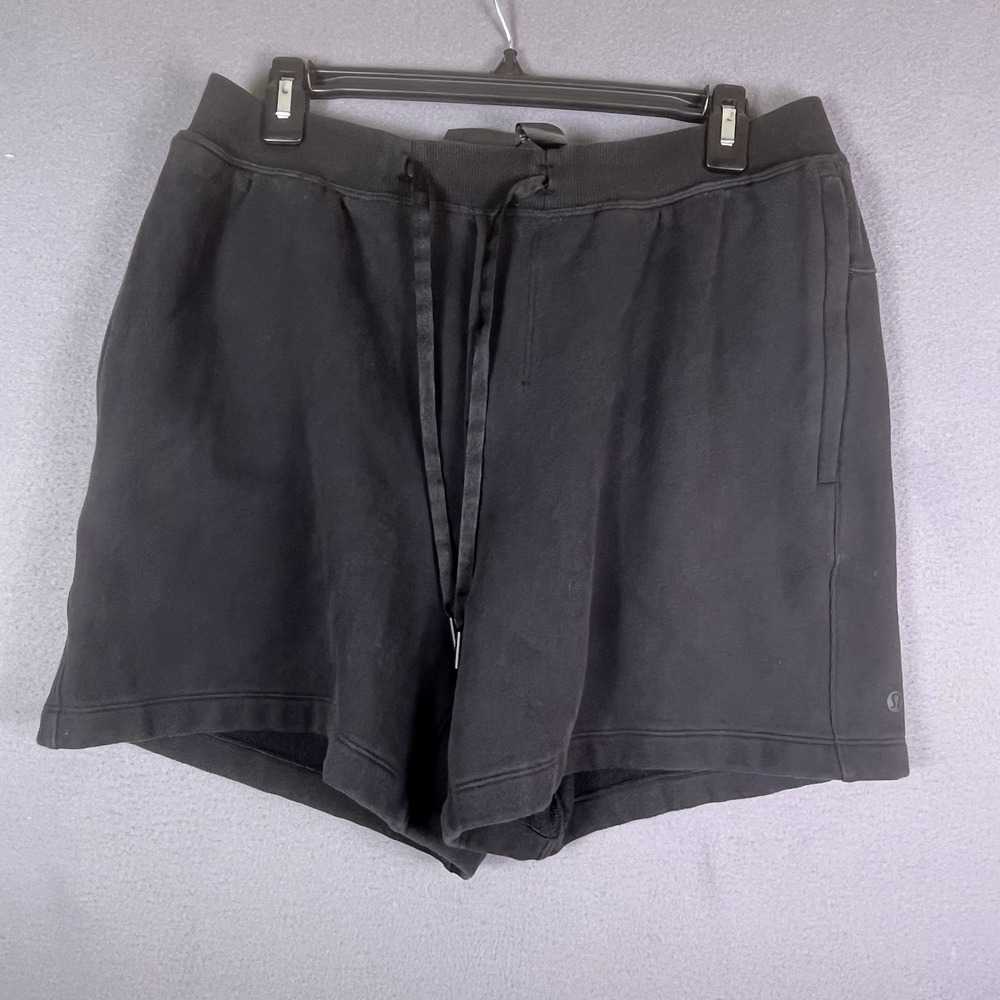 Lululemon Steady State Men's Sweat Shorts size M Black